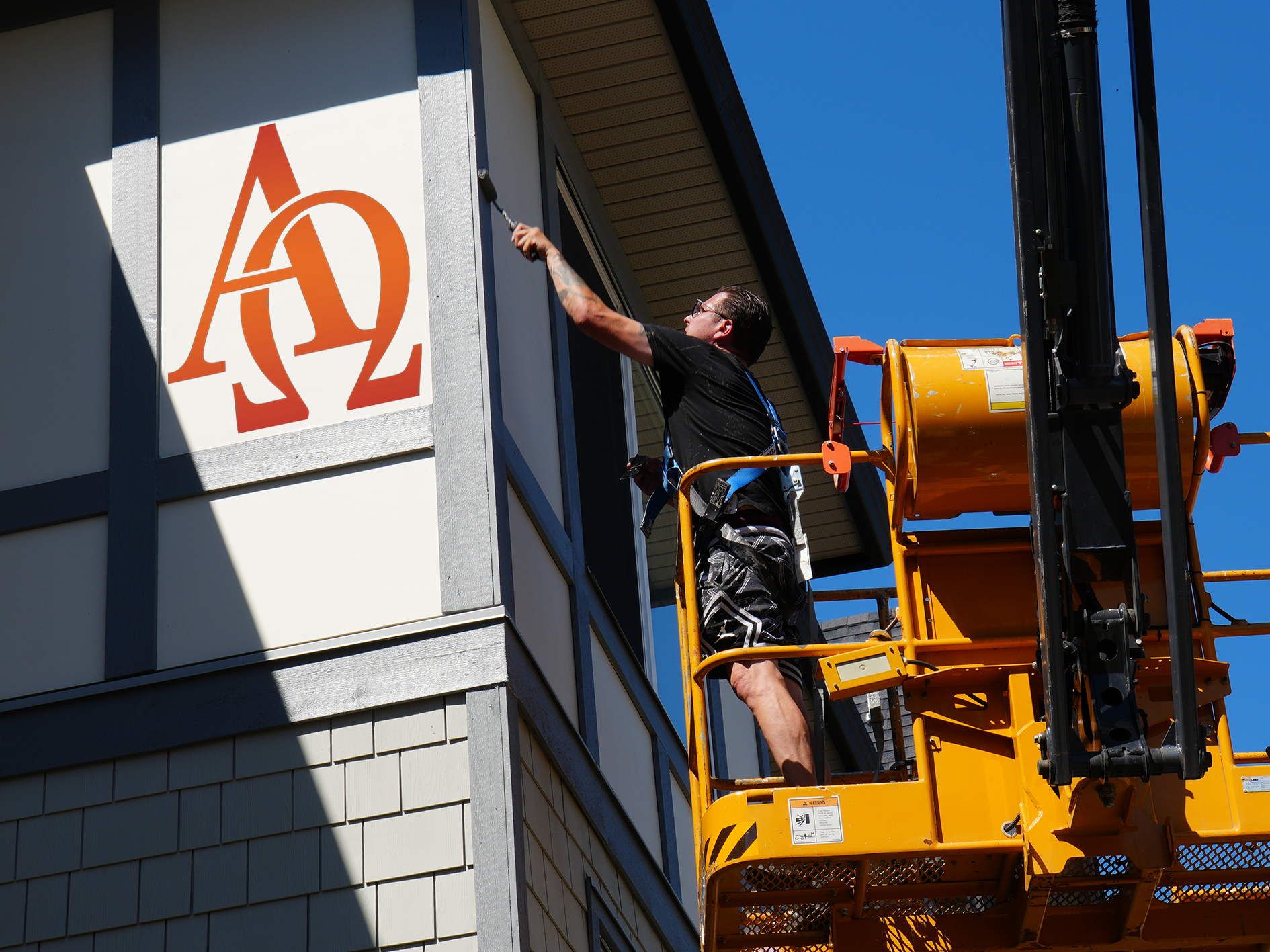 Alpha and Omega painting campaign