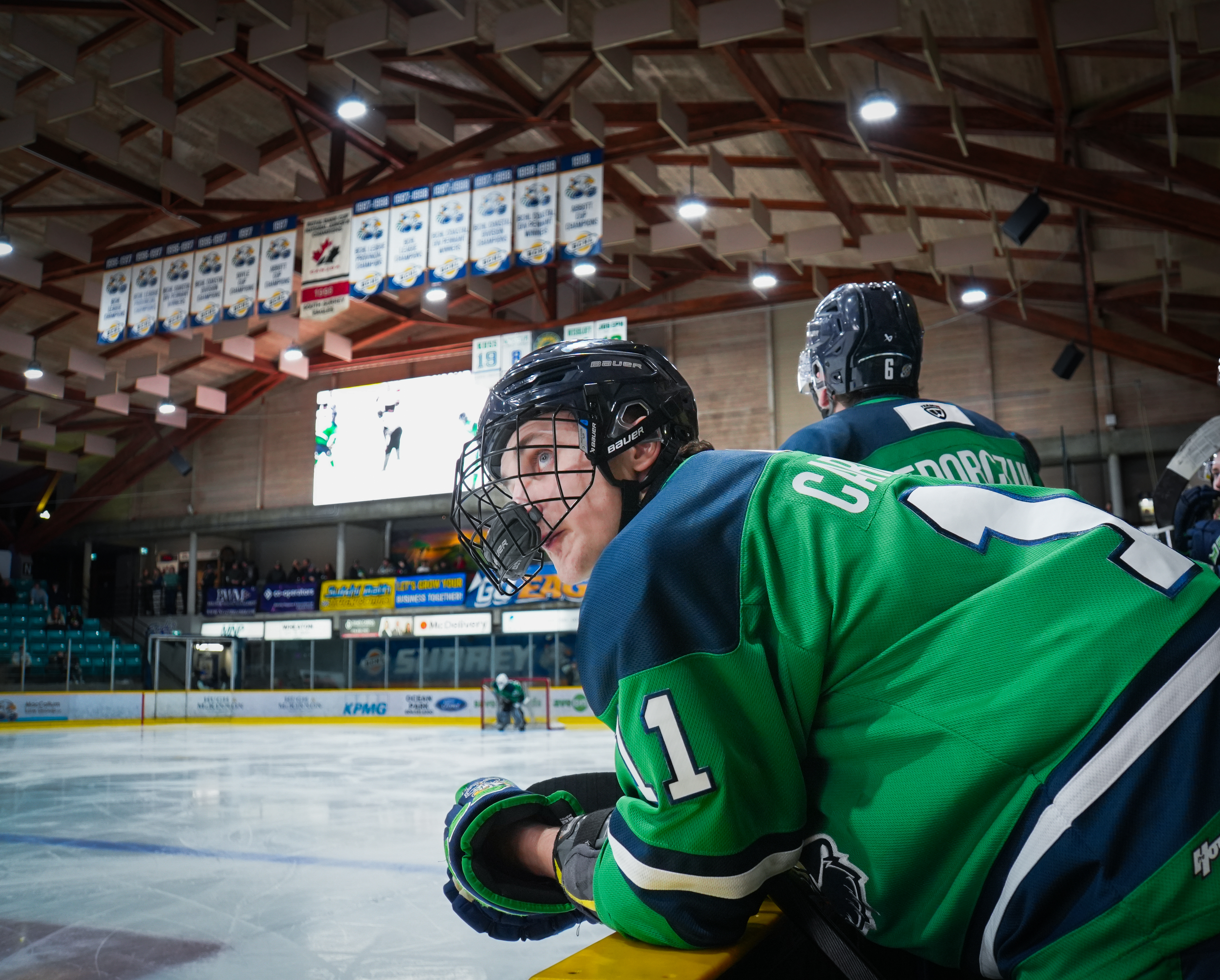 Eagles Hockey team photography
