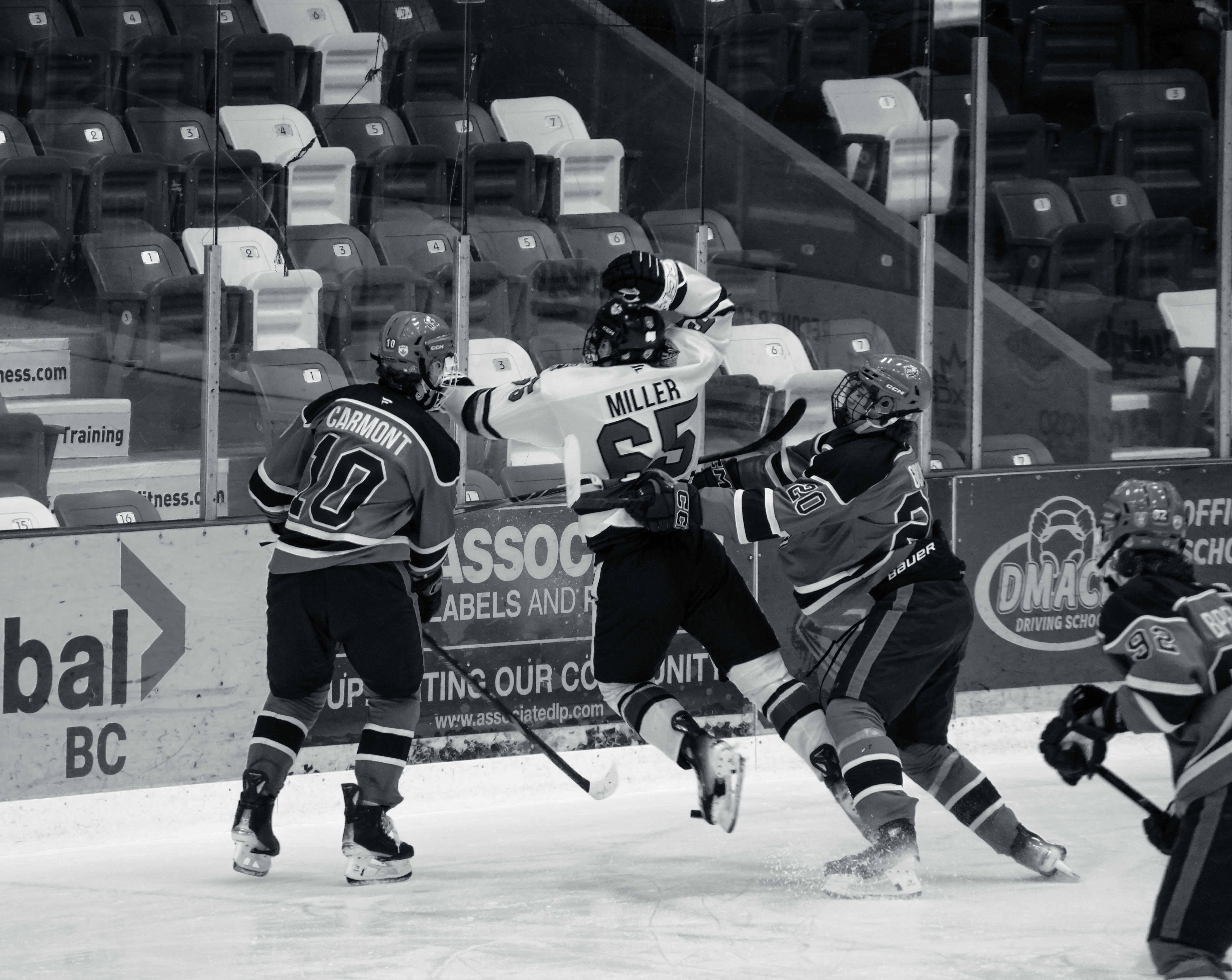 Eagles Hockey players
