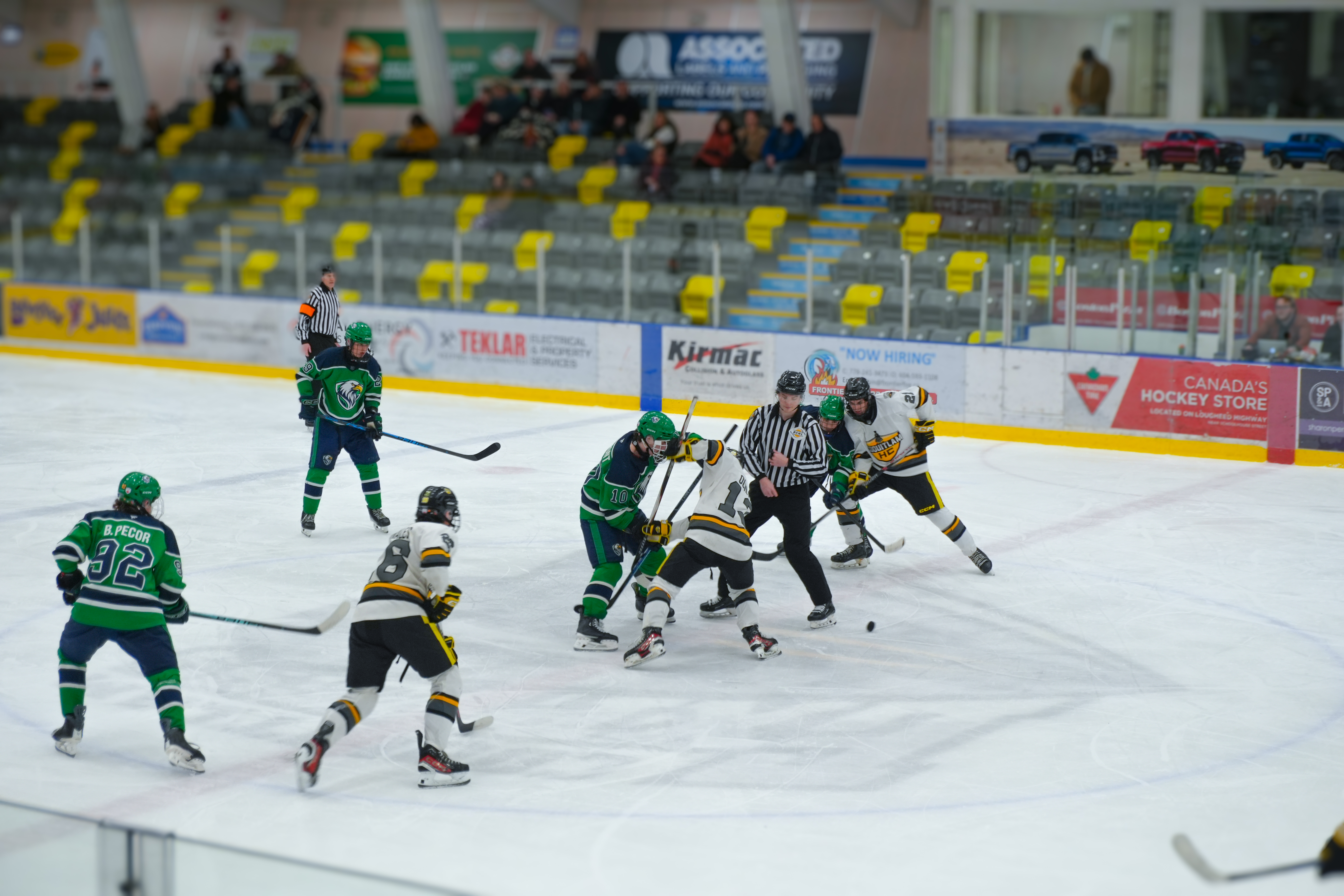 Eagles Hockey on-ice moment