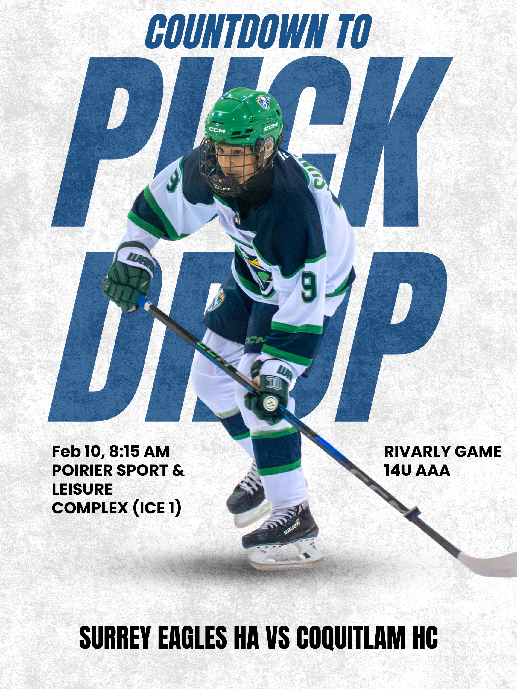 Hockey tournament poster